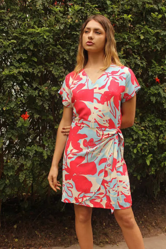 Vestido Floral Envolvente