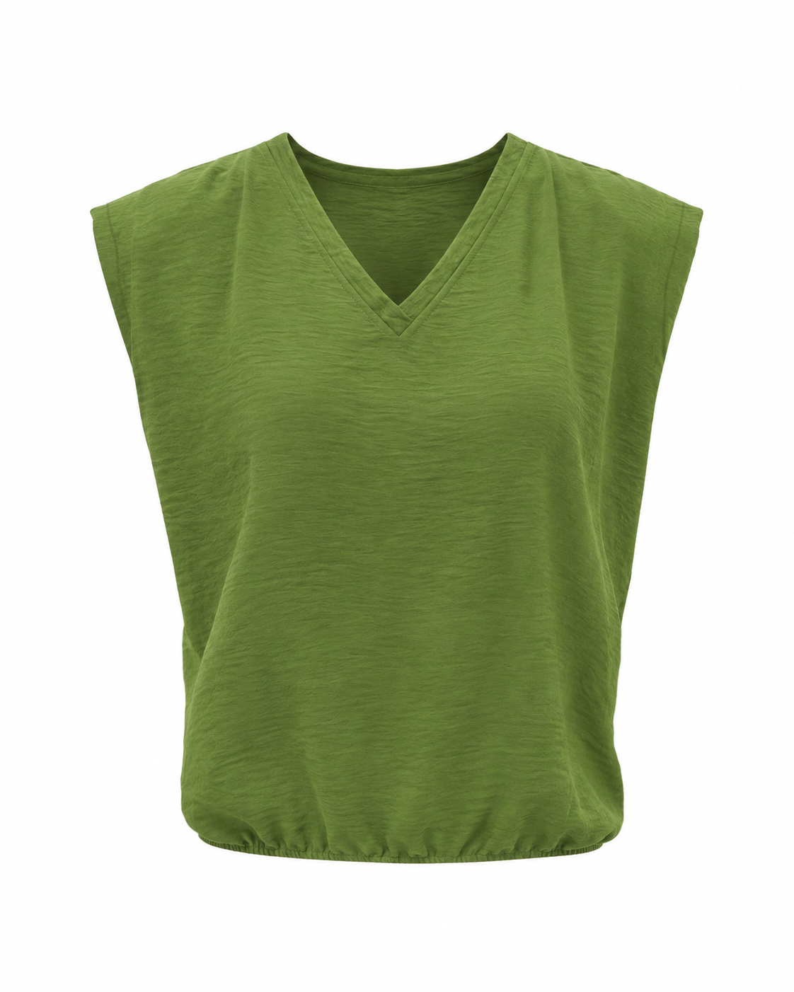 Blusa básica cuello V