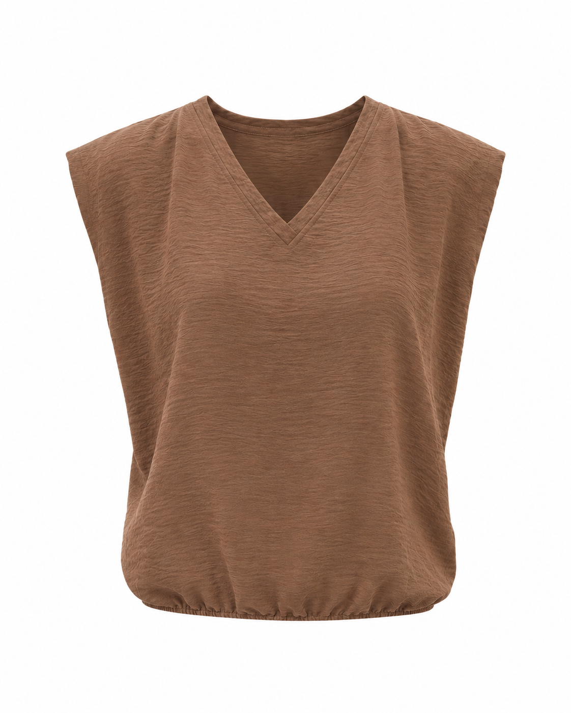 Blusa básica cuello V
