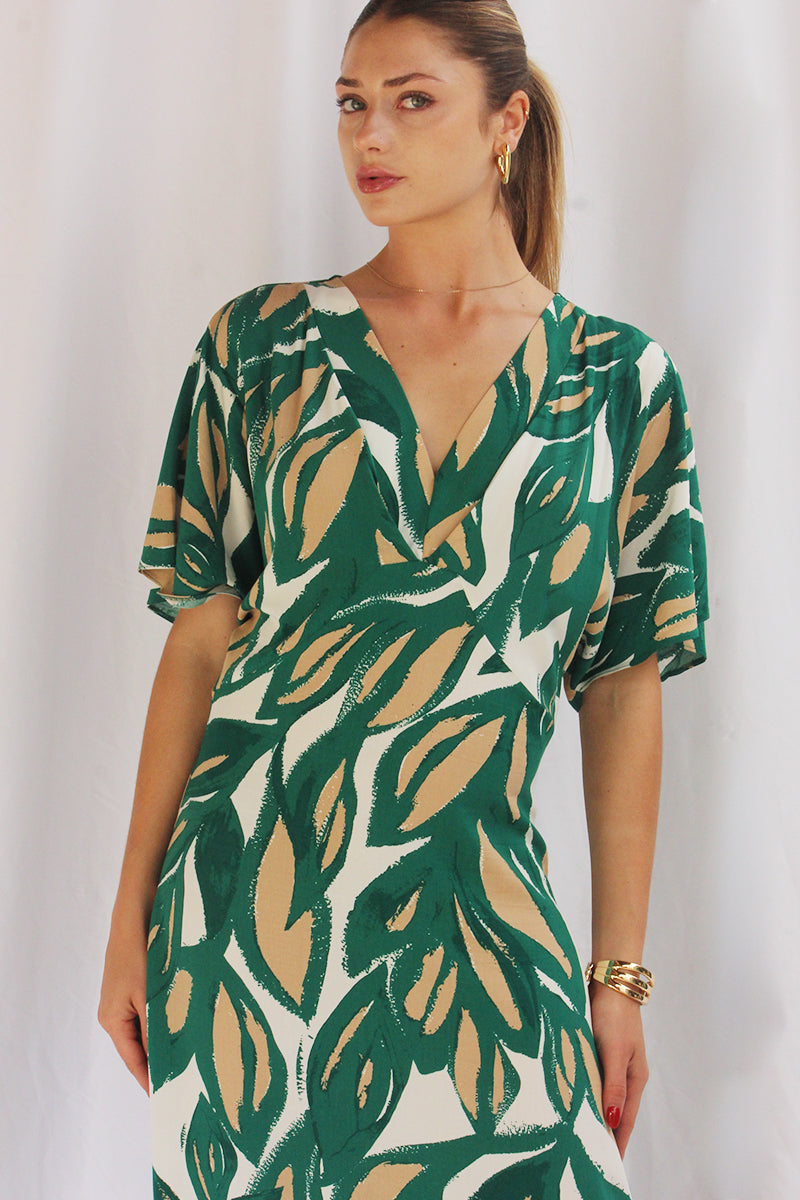 Vestido Floral Largo