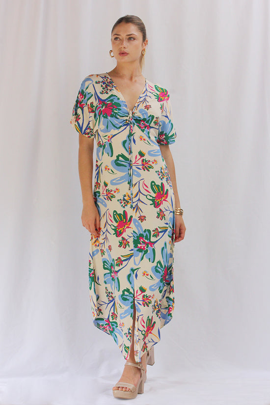 Vestido Largo con lazo