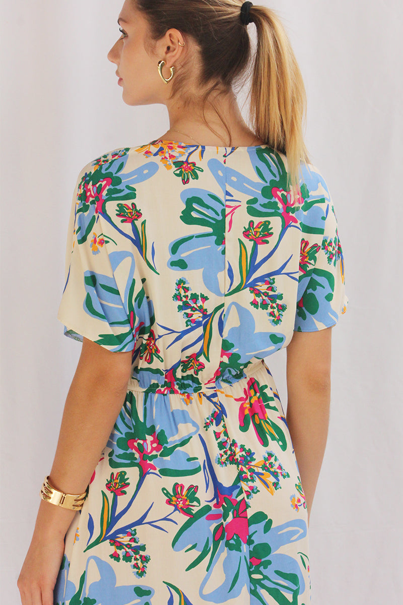 Vestido Largo con lazo