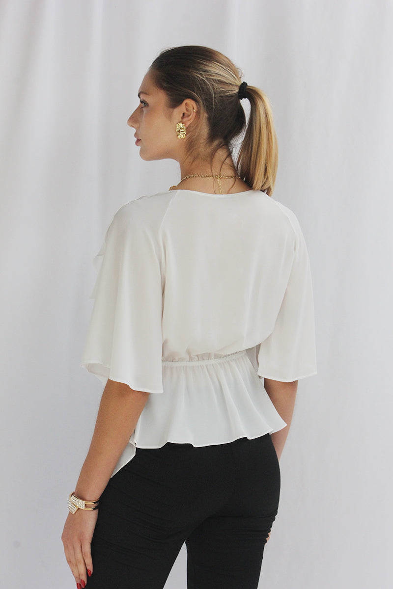 Blusa con bobos