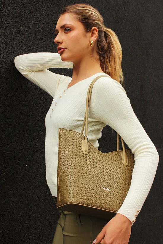 Cartera tipo canasta