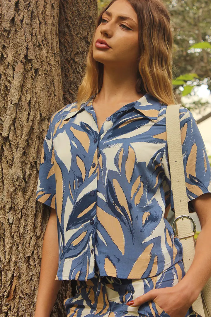 Blusa Camisera Print