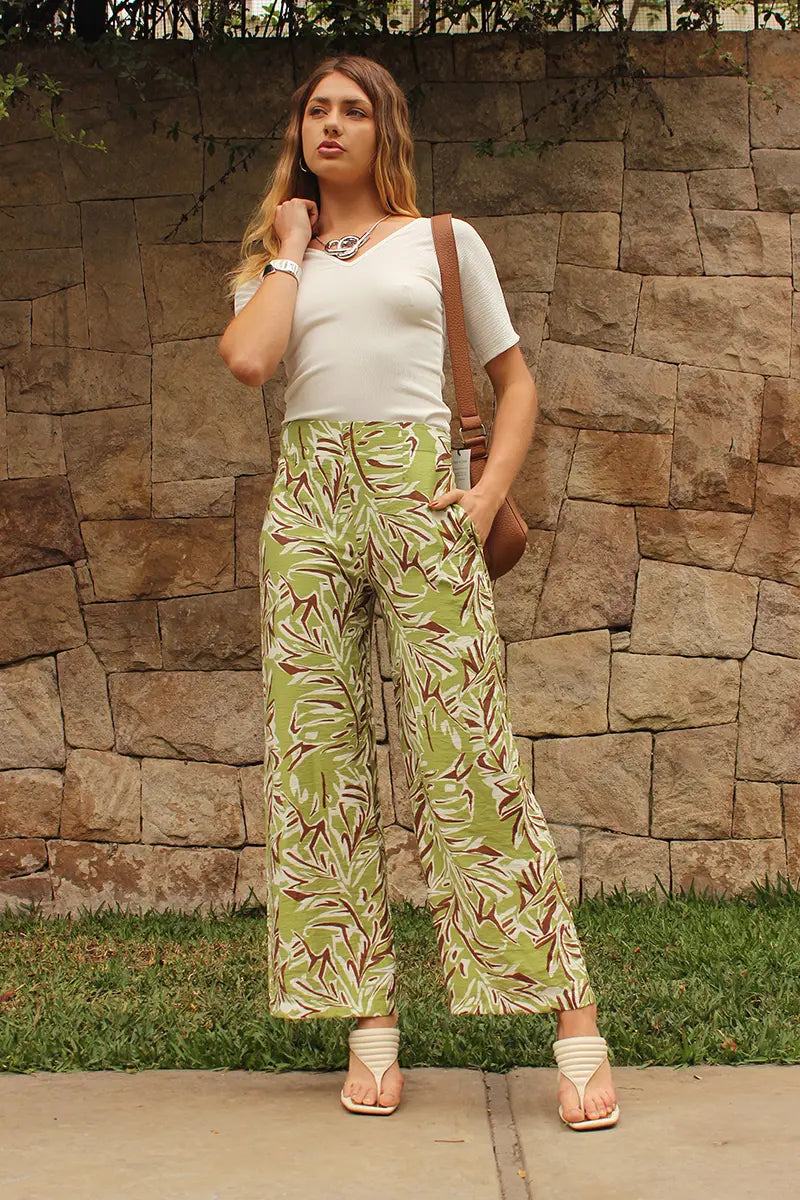 Palazzo Floral Pinzas