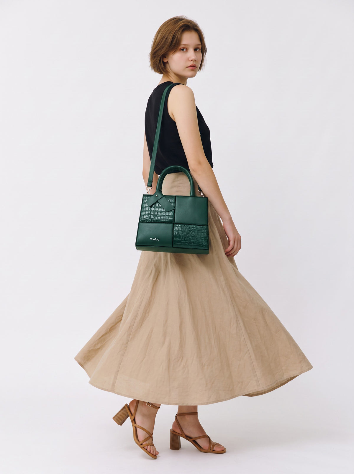 Cartera con textura