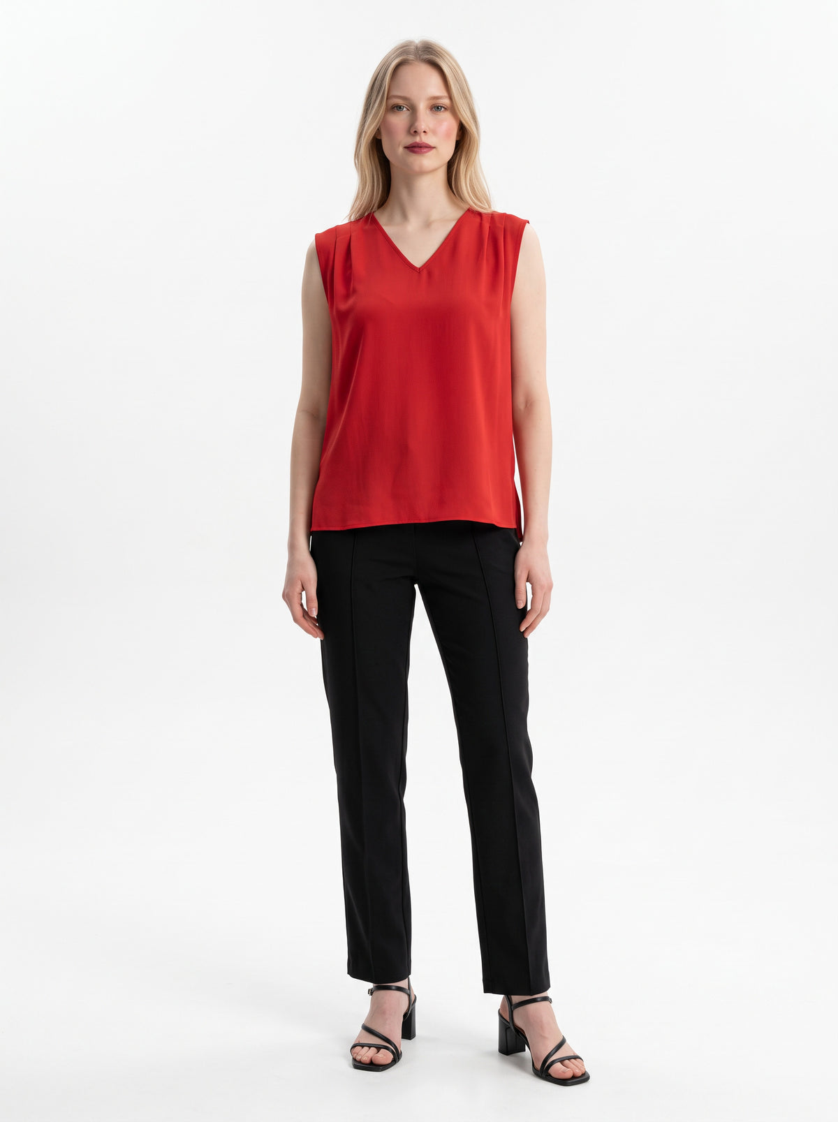 Blusa cuello V