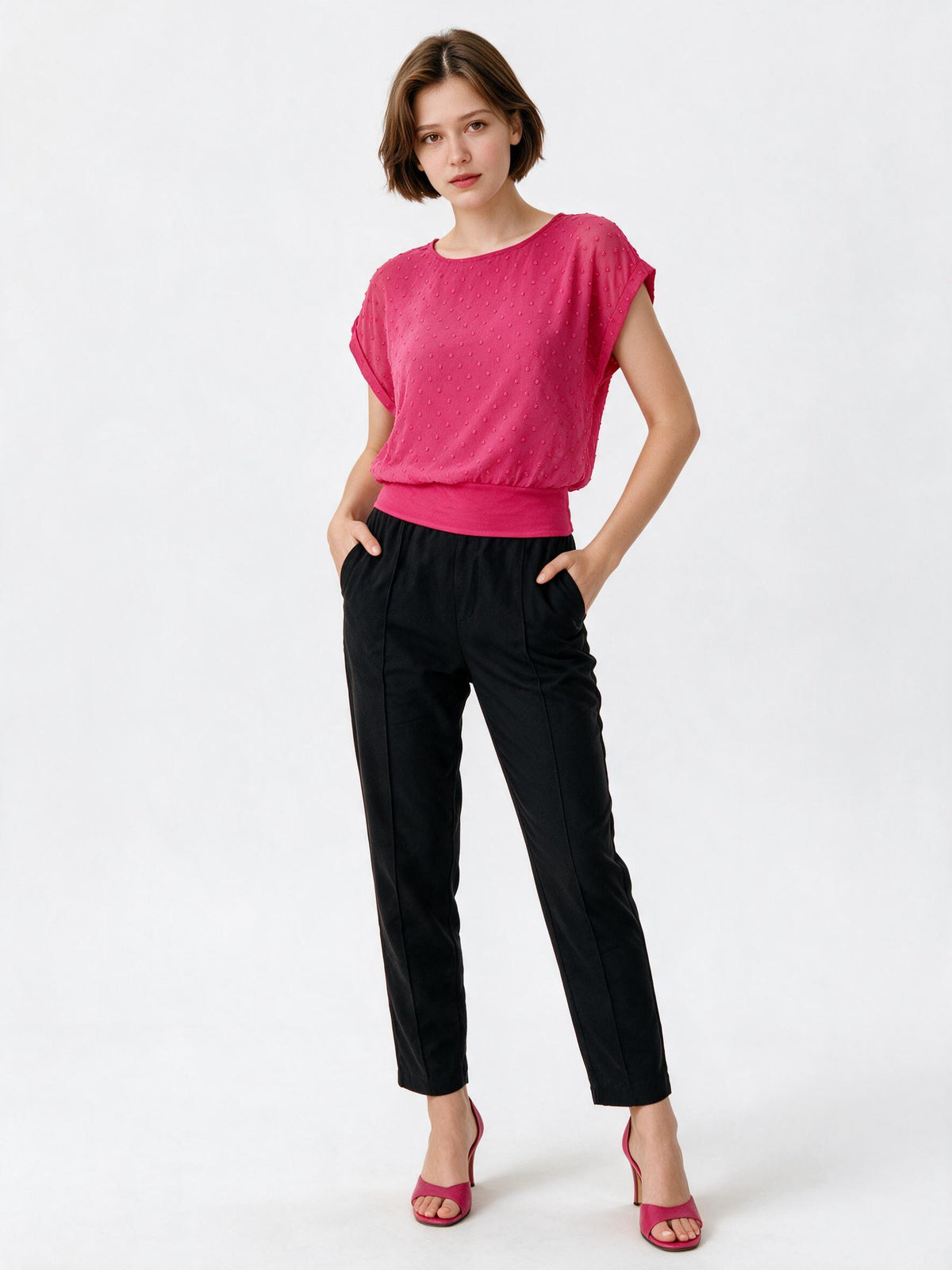 Blusa de verano con textura