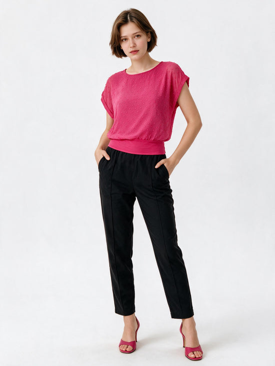 Blusa de verano con textura