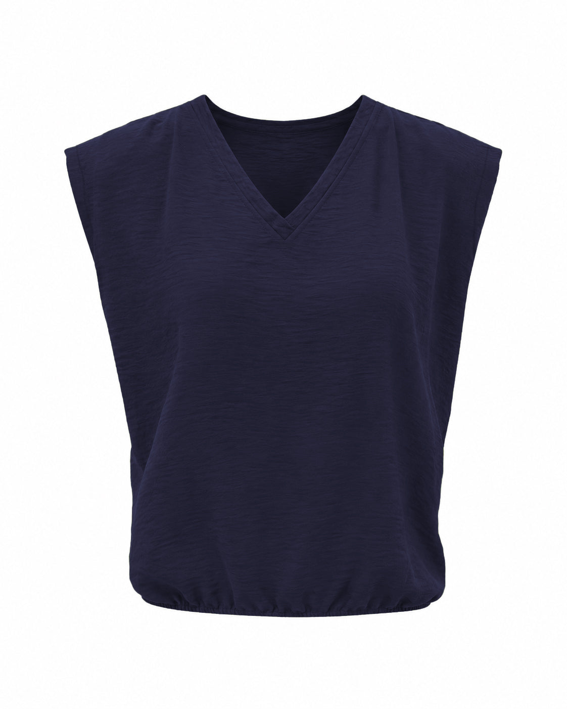 Blusa básica cuello V