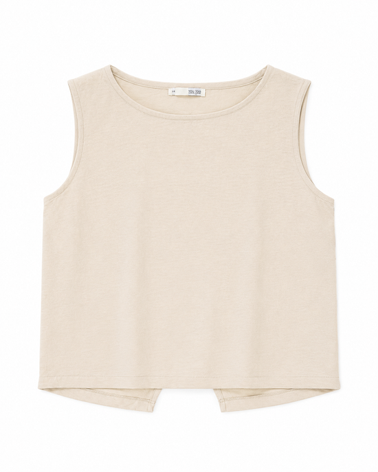 Blusa con cruce en espalda